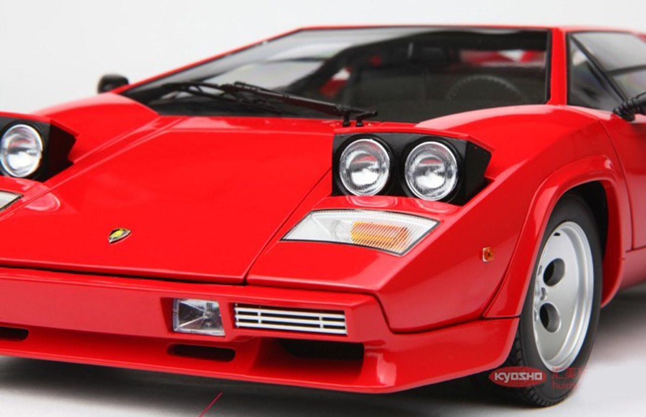 1/12 Kyosho Lamborghini Countach LP500S (Red) Diecast Car Model