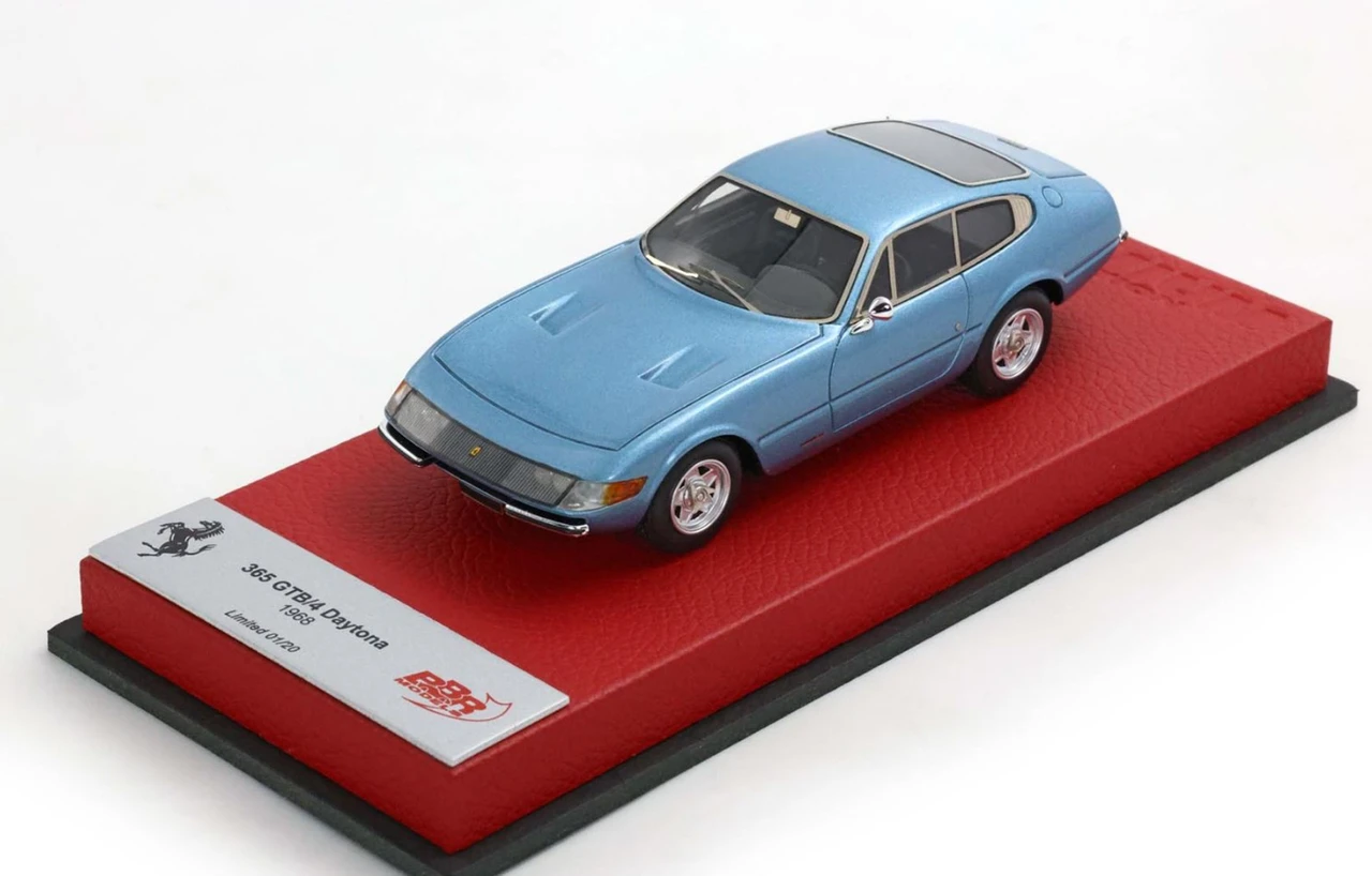1/43 BBR Premium Edition Ferrari 365 GTB/4 Daytona (Metallic Blue) Car Model Limited 20 Pieces