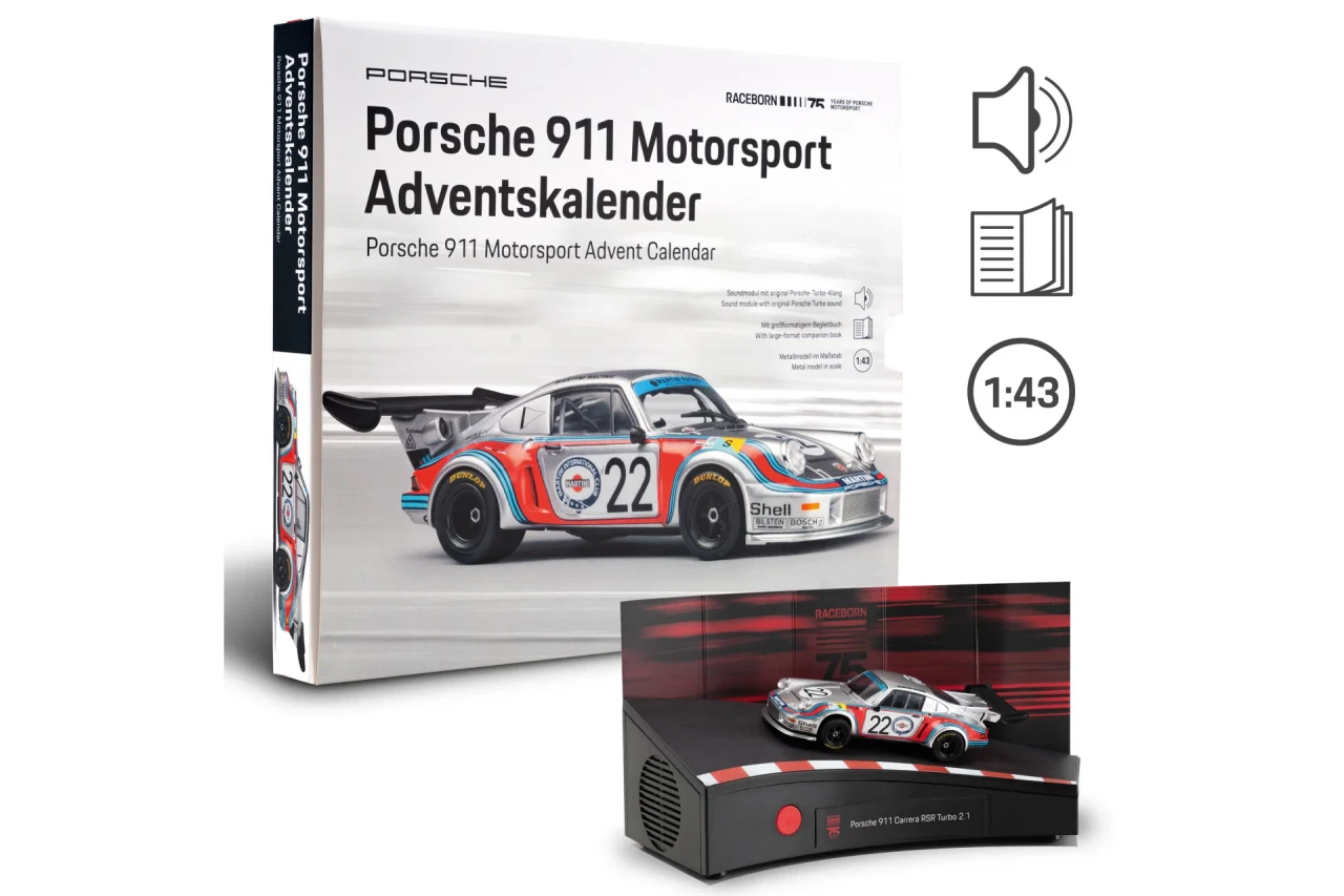 1/43 Franzis Porsche 911 Motorsport Advent Calendar: Porsche 911 #22 1974