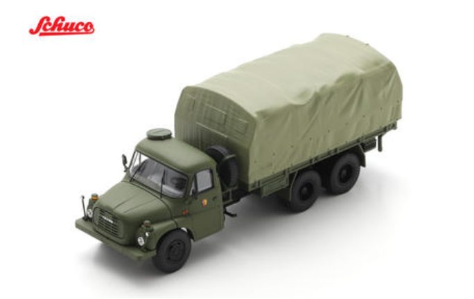 1/43 Schuco 1975 Tatra T148 Military Car Model