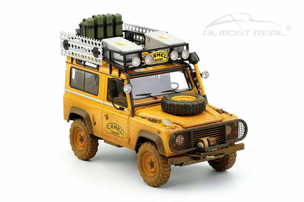 1/18 AR Almost Real 1985 Land Rover Defender 90 “Camel Trophy 