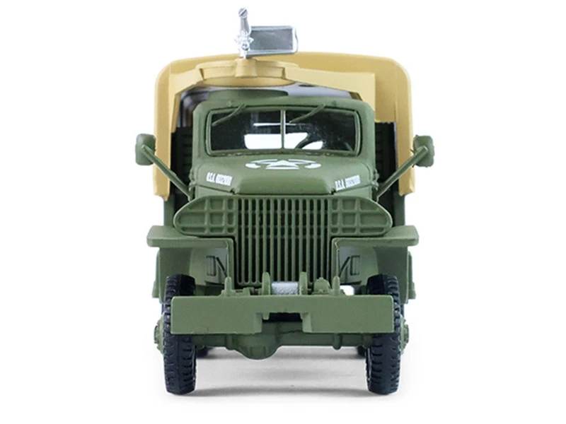 1944 GMC CCKW 353 A1 2.5T Truck "U.S. Army - WWII" Olive Drab with Tan Top "Battalion 64" Series 6 1/64 Diecast Model Car by Greenlight