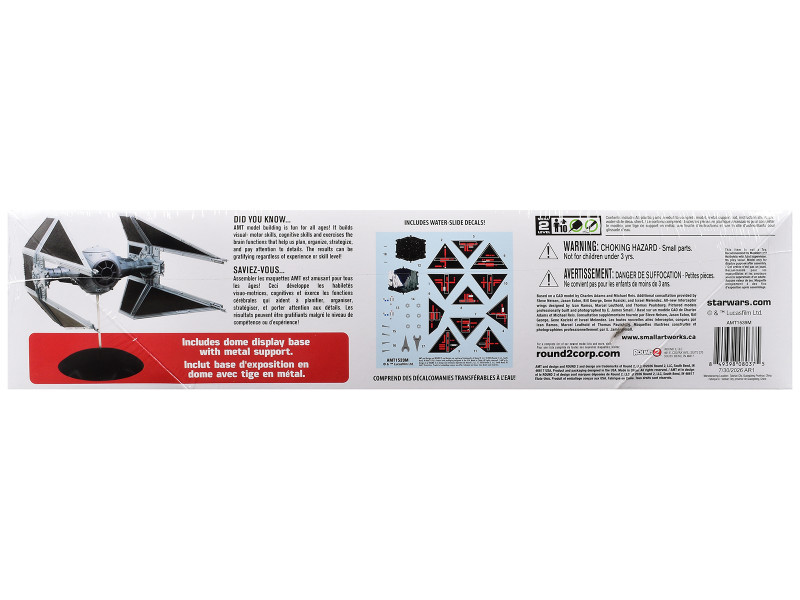 Skill 2 TIE Interceptor "Star Wars: Episode VI – Return of the Jedi" (1983) Movie 1/32 Scale Model by AMT