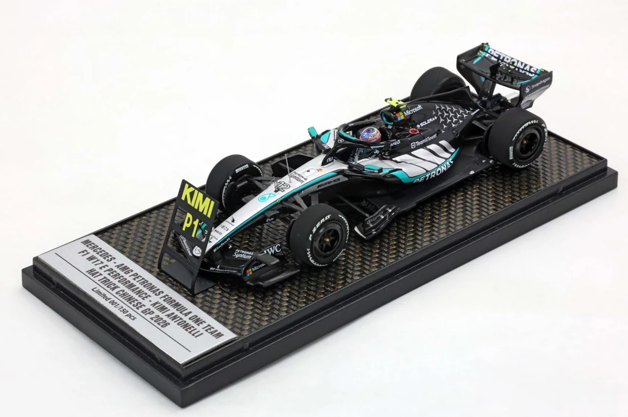 1/43 BBR 2026 F1 Mercedes-AMG F1 E Performance #12 Kimi Antonelli Winner Chinese GP Luxury Box Set Limited