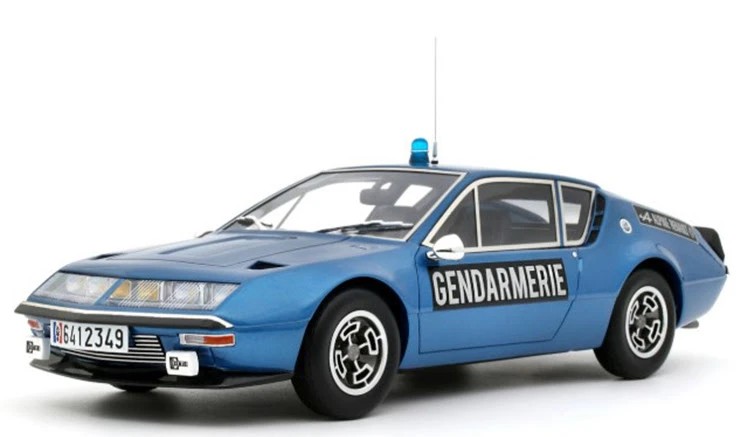 1/18 OTTO 1974 Alpine A310 (Blue) Car Model