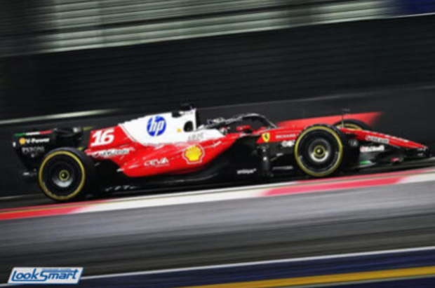 1/18 Looksmart 2026 F1 Ferrari SF-26 Singapore GP 2nd Place #16 Charles Leclerc Car Model