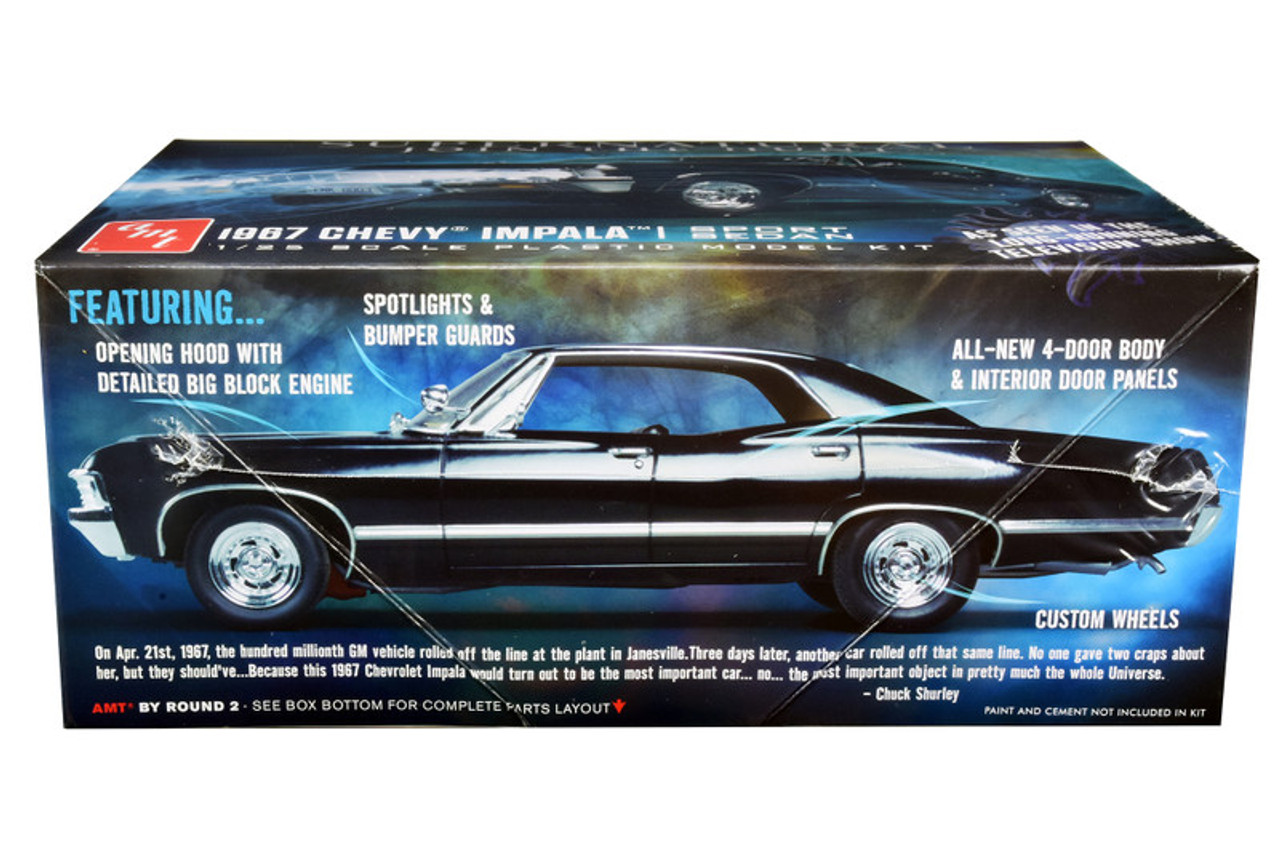 特撮 1/18 Supernatural (TV Series 2005-) 1967 Chevrolet Impala Sport Sedan with Sam and Dean Figures 2zzhgl6 1967 Chevrolet Impala Sport Sedan with Sam and Dean Figures