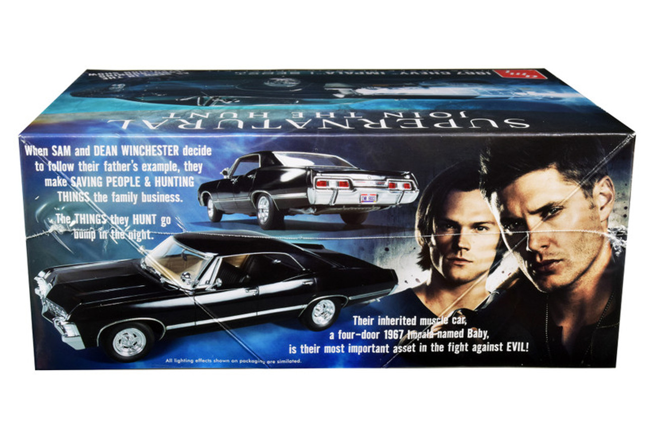 特撮 1/18 Supernatural (TV Series 2005-) 1967 Chevrolet Impala Sport Sedan with Sam and Dean Figures 2zzhgl6 1967 Chevrolet Impala Sport Sedan with Sam and Dean Figures