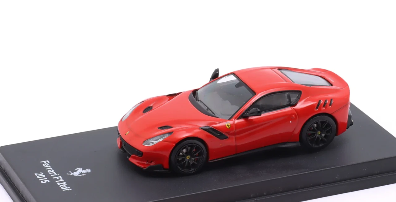 1/64 Altaya 2015 Ferrari F12 TDF (Corsa Red) Diecast Car Model