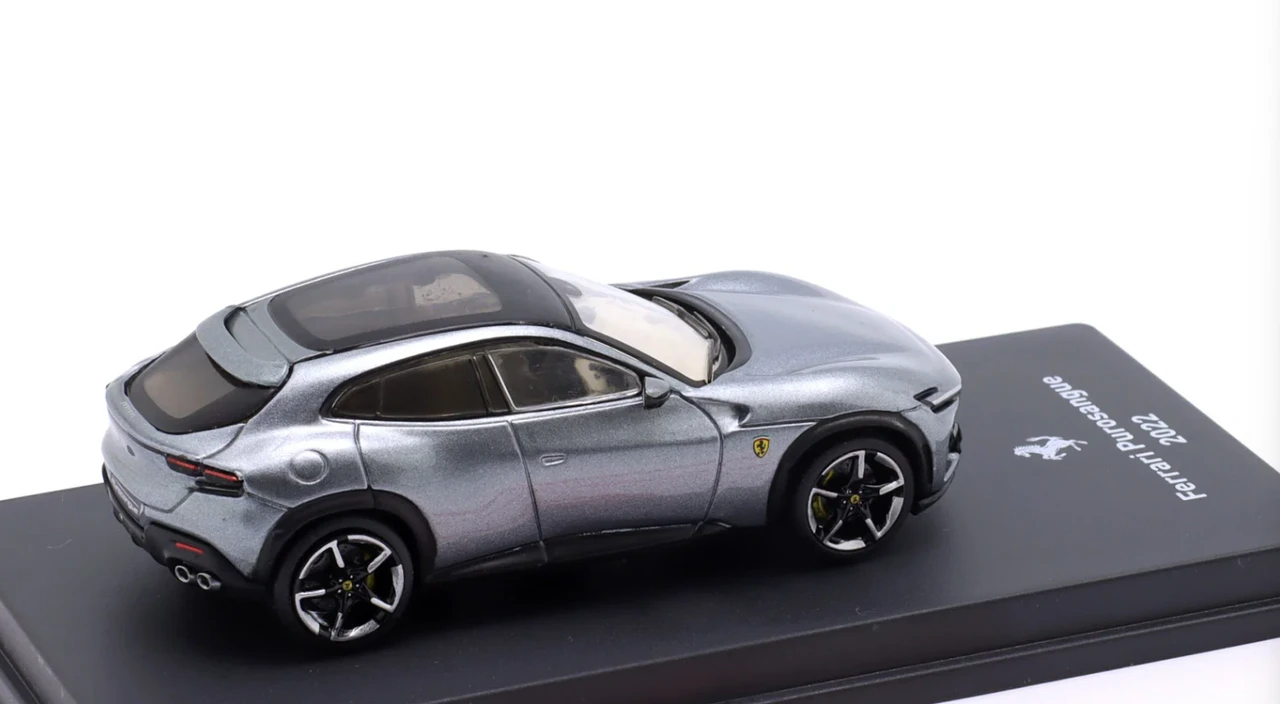 1/64 Altaya 2022 Ferrari Purosangue SUV (Grey Metallic) Diecast Car Model