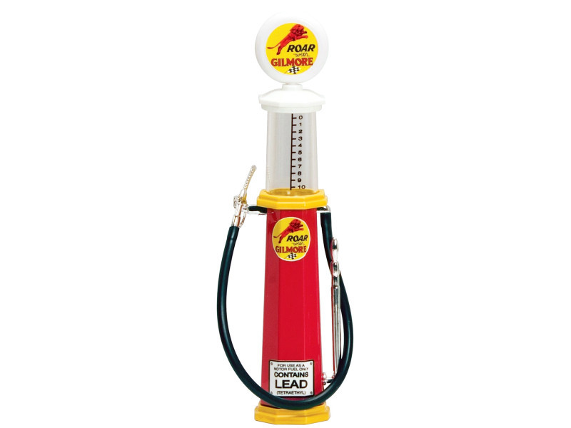 Roar Gilmore Gasoline Vintage Gas Pump Cylinder 1/18 Diecast Replica by Road Signature