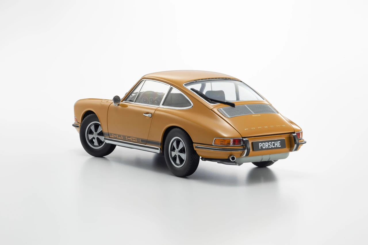 1/18 Kyosho 1969 Posrche 911 S 2.0 (Bahama Yellow) Diecast Car Model