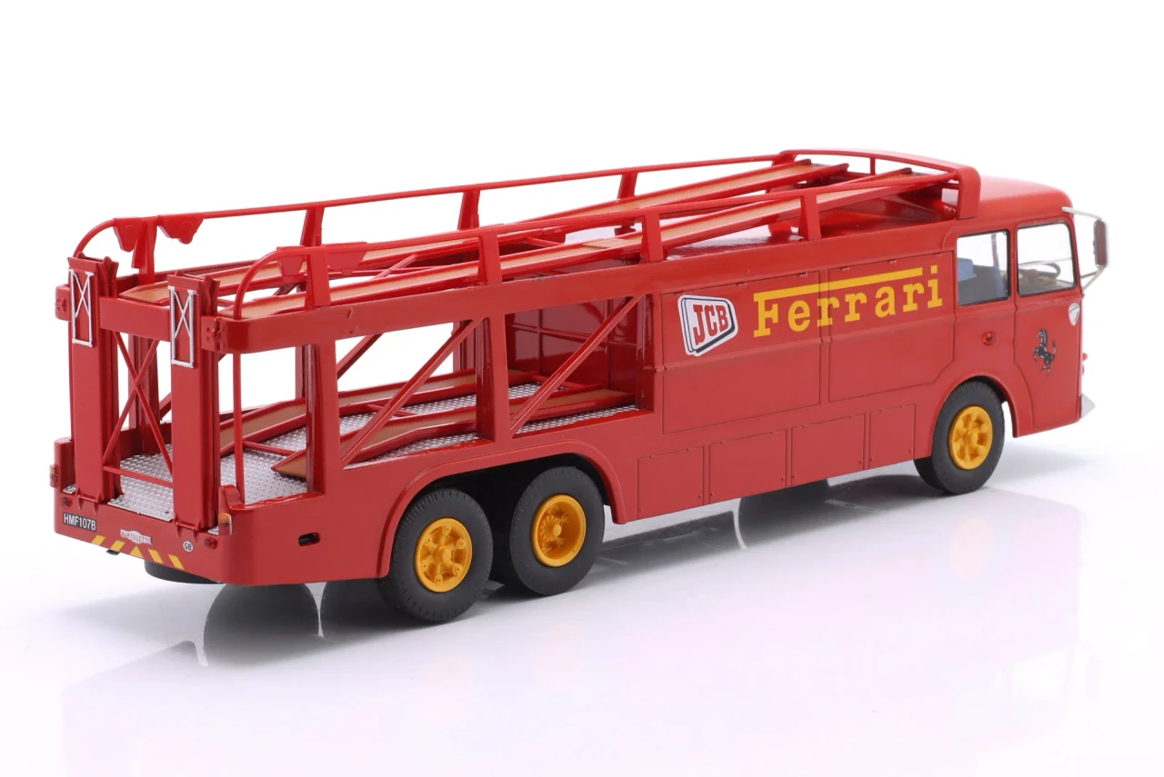 1/43 Altaya 1970 F1 Fiat 306/2 Scuderia Ferrari Race Car Transporter Diecast Car Model