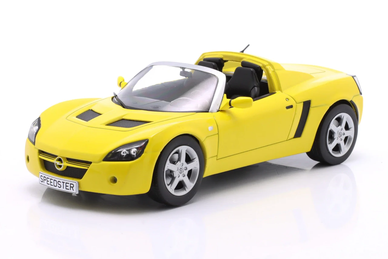 1/24 WhiteBox 2001 Opel Speedster (Yellow) Diecast Car Model