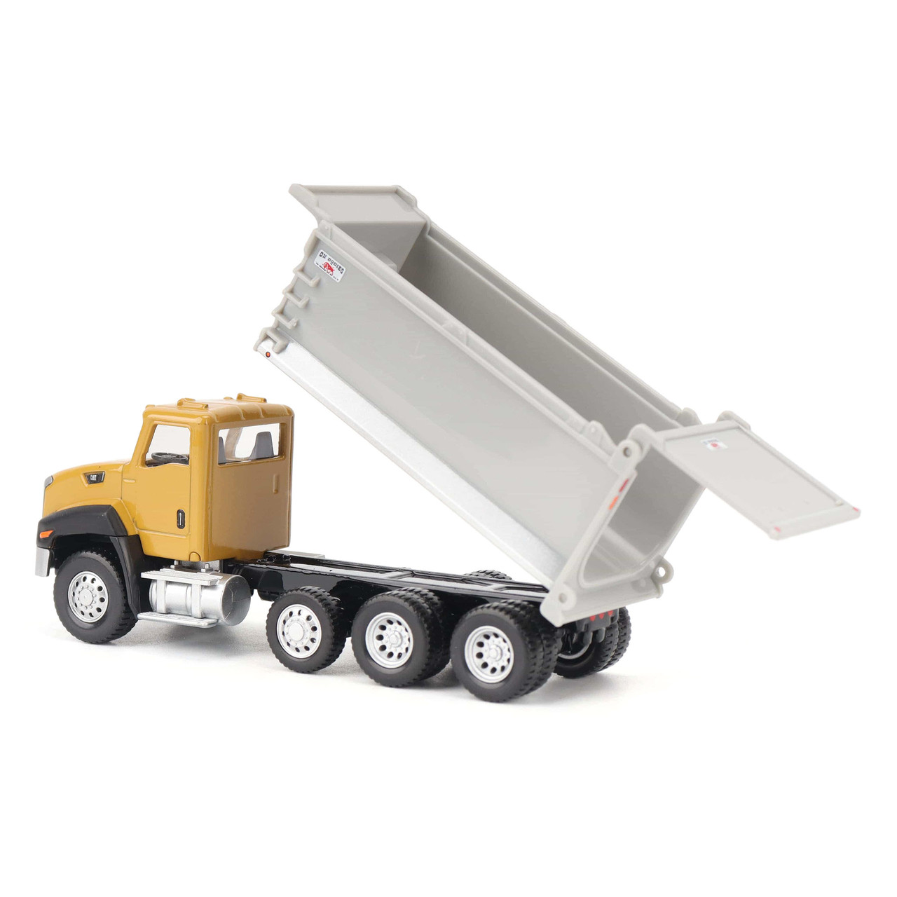 1/64 Diecast Masters CAT Diecast Models 3-Pack Playset CAT 320 Excavator + 660 Dump Truck + D6R BullDozer with Motion Sand & Other Accessories