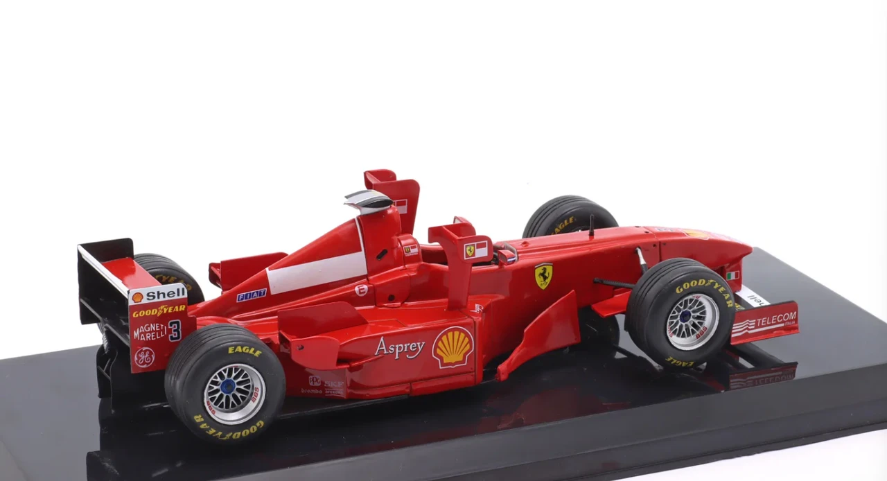 1/24 Premium Collectibles 1998 F1 Michael Schumacher Ferrari F300 #3 2nd San Marino GP Diecast Car Model