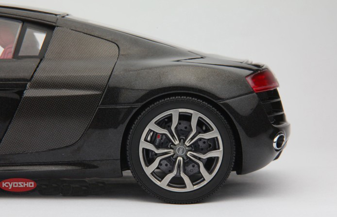 Voiture Miniature Kyosho Audi R8 Rouge 1/64 - Occasion - Modèle Diecast En Bon état