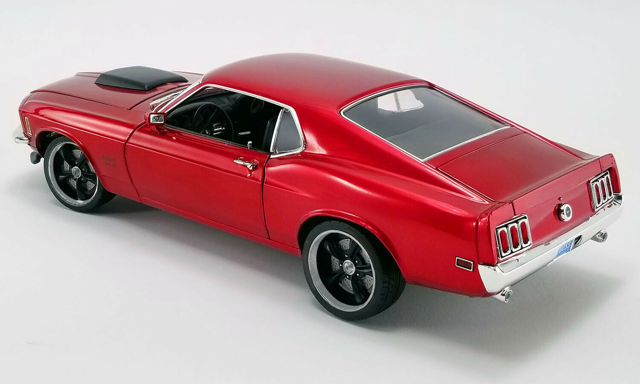 1/18 ACME 1970 Ford Mustang 429 BOSS Street Fighter (Red) Diecast