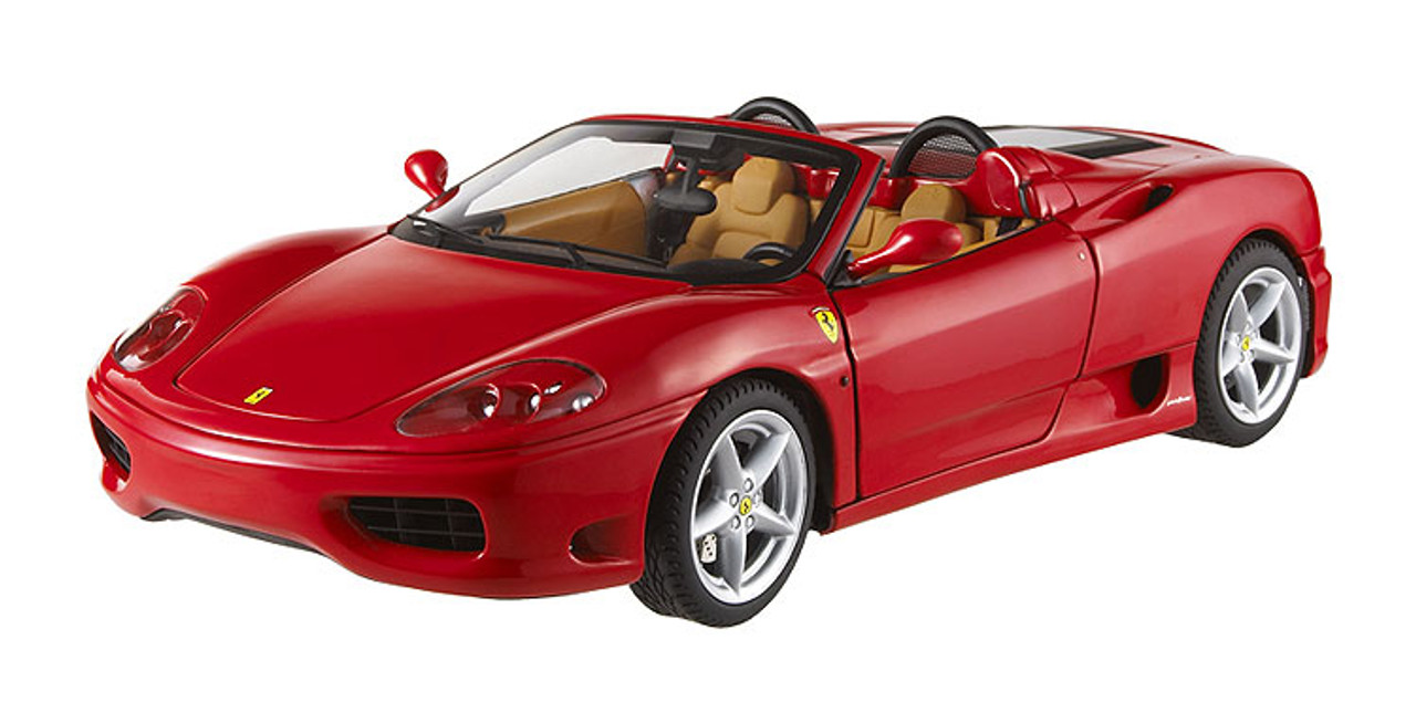 1/18 Hot Wheels Ferrari 360 Spider (Red) Diecast Car Model