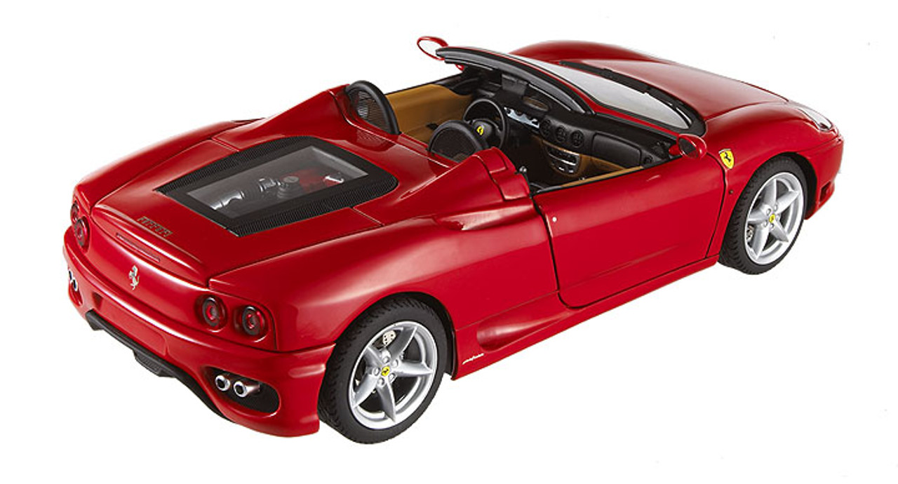 1/18 Hot Wheels Ferrari 360 Spider (Red) Diecast Car Model