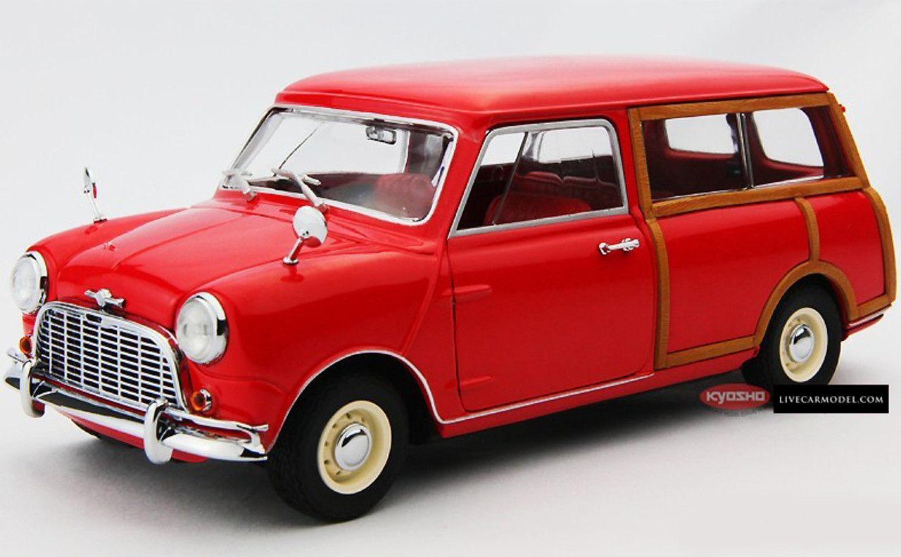 1/18 Kyosho Morris Mini Traveller (Red) Diecast Car Model