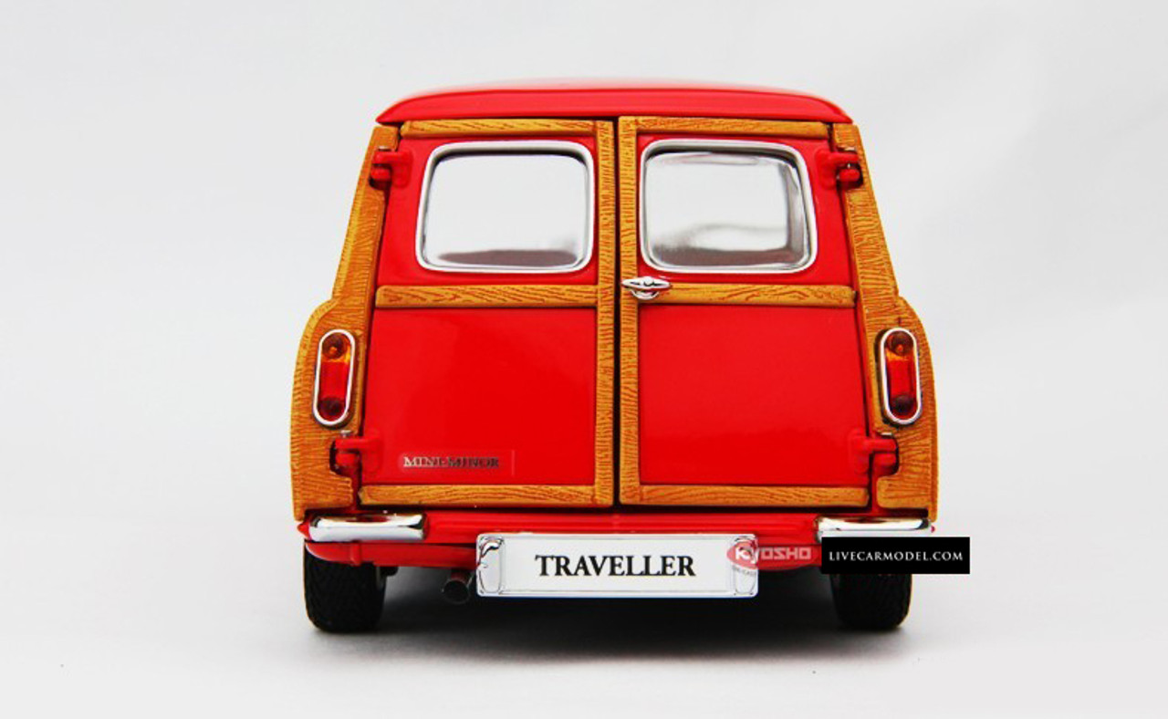 1/18 Kyosho Morris Mini Traveller (Red) Diecast Car Model