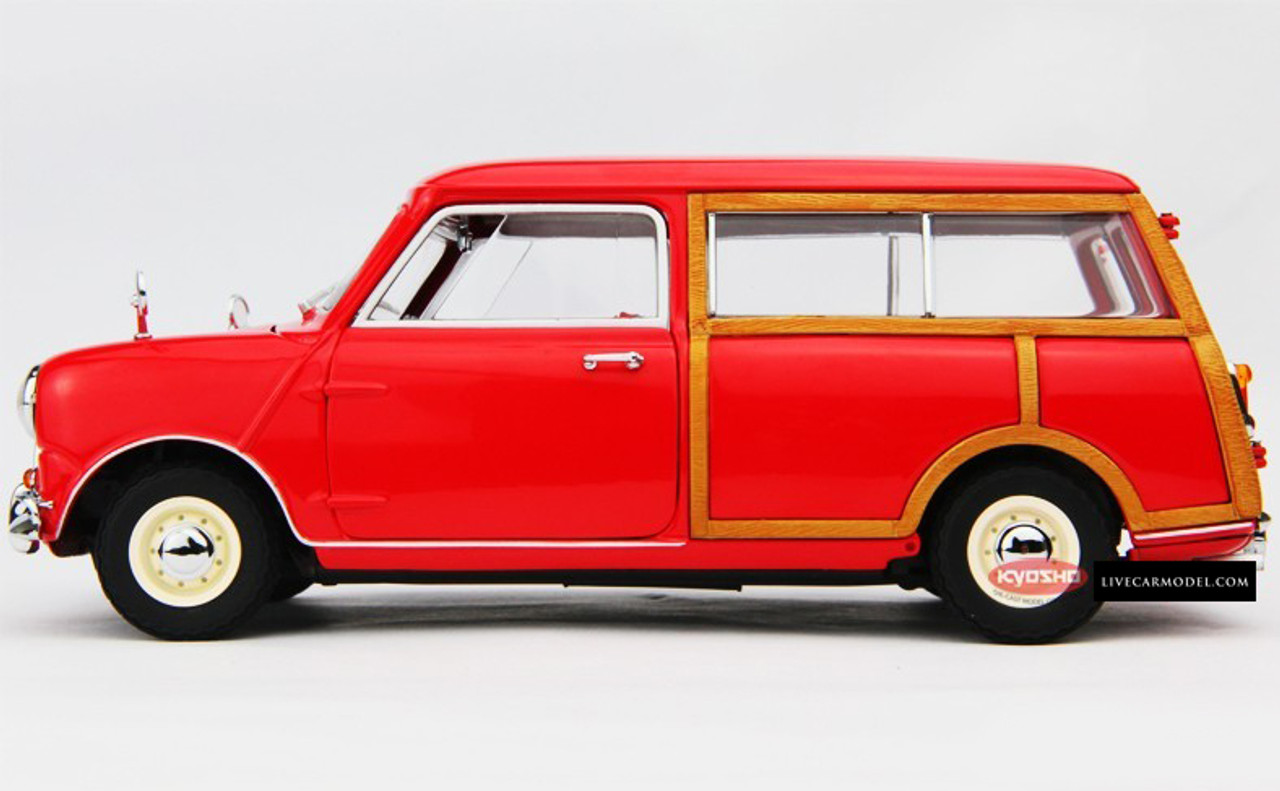 1/18 Kyosho Morris Mini Traveller (Red) Diecast Car Model