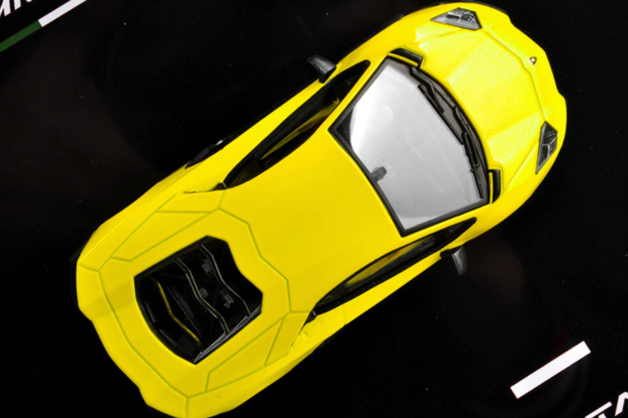 1/43 Lamborghini LP720 Yellow Diecast Model Car by Time Model