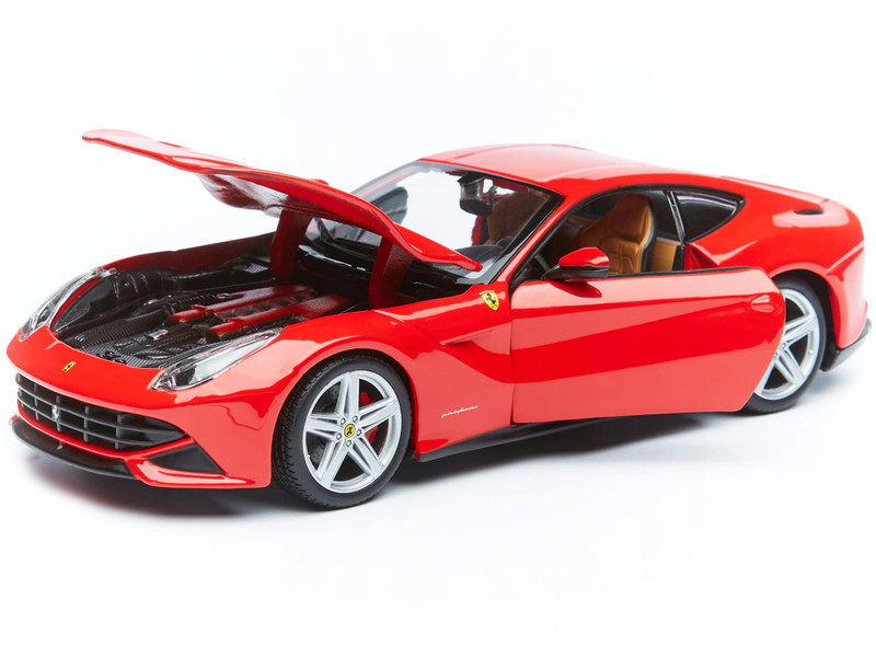 Brand shop 2品の選択 1/24 BBurago Ferrari 488 Pista (Red with White and Blue Stripes