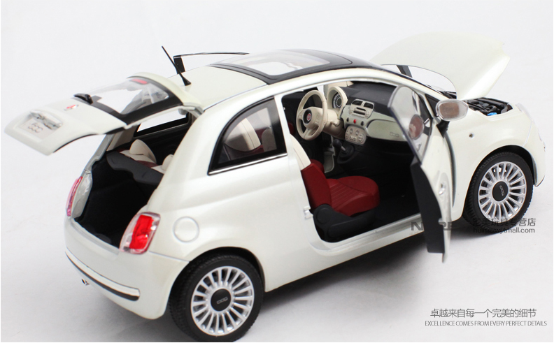 NOREV 1⁄18 Fiat 500 WROOOM ＃01 キミ・ライコネン C99633589