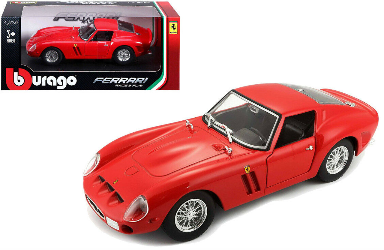 Ferrari 250 GTO Red 1/24 Diecast Model Car by Bburago