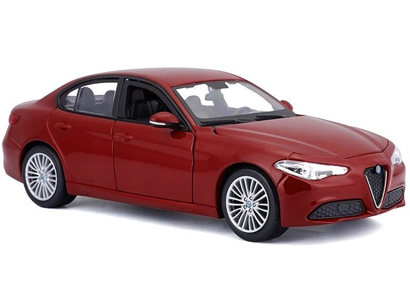 ランボ様 2016 Alfa Romeo Giulia (Red) 1/24 Diecast Model Car by Bburago
