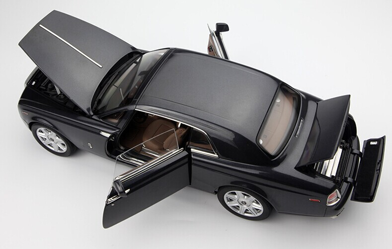 1/18 Kyosho Rolls-Royce Phantom Coupe (Darkest Tungsten) Diecast