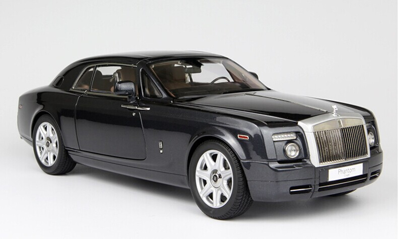 1/18 Kyosho Rolls-Royce Phantom Coupe (Darkest Tungsten) Diecast Car Model