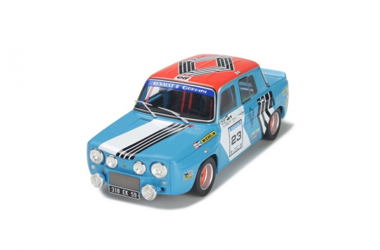 1/18 OTTO Renault 8 Gordini Groupe F Resin Car Model