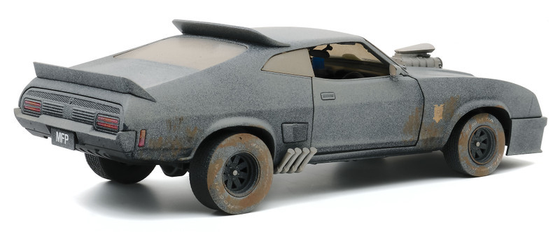 1/18 Greenlight 1973 Ford Falcon XB RHD (Right Hand Drive) (Weathered Version) "Last of the V8 Interceptors" (1979) Movie Diecast Car Model