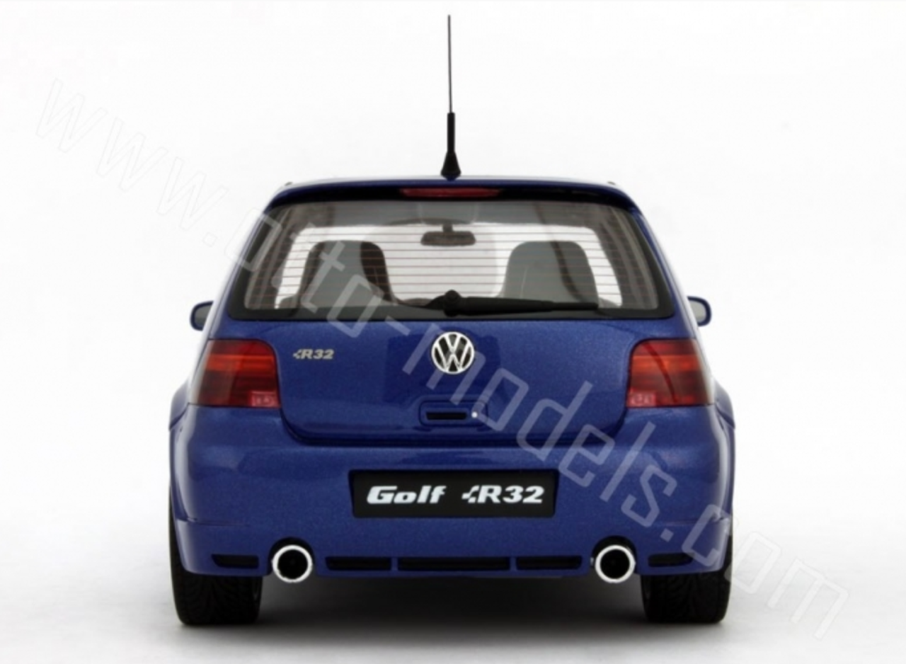 1/18 OTTO Volkswagen VW Golf IV R32 (Blue) Resin Car Model