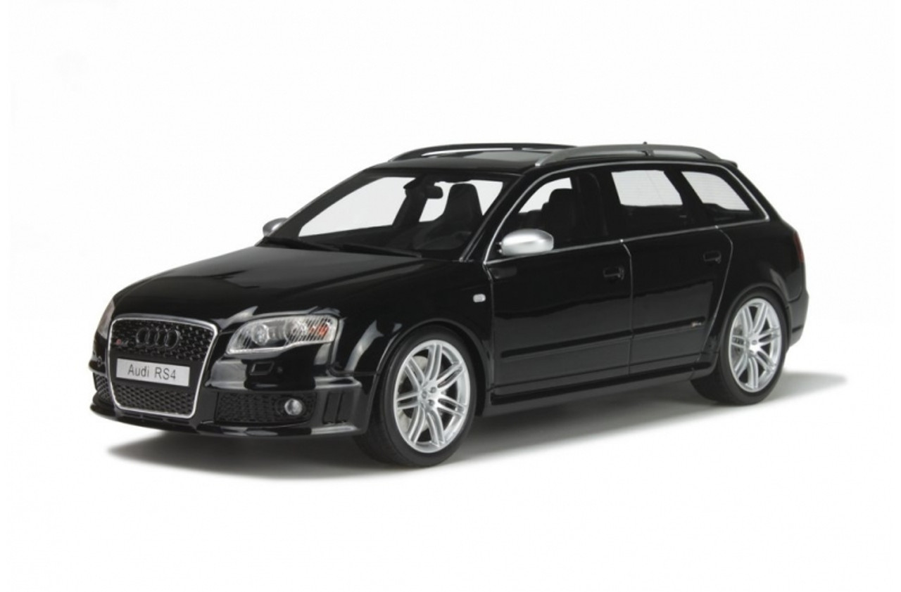 1/18 OTTO Audi RS4 B7 Avant (Black) Resin Car Model