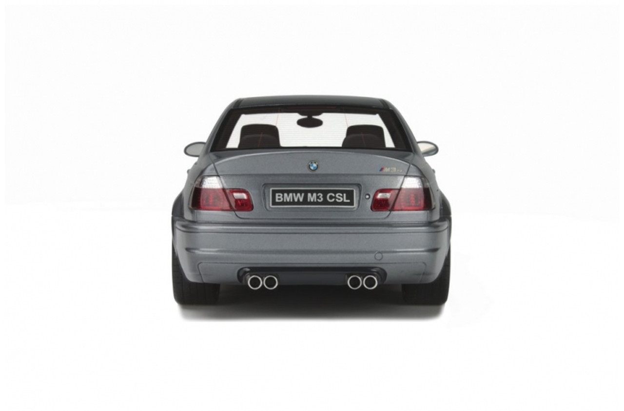 1/18 OTTO BMW E46 M3 CSL (Silver) Resin Car Model - LIVECARMODEL.com