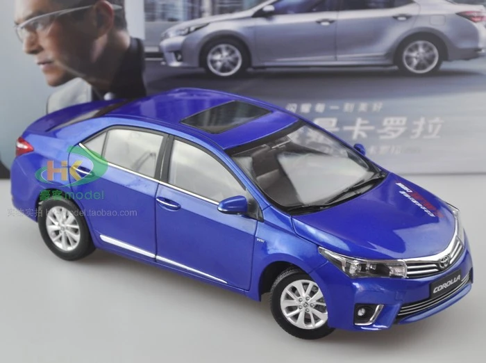 1/18 Dealer Edition Toyota Corolla (Blue) Diecast Car Model