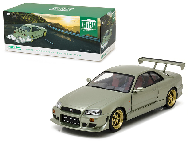 ワイルドスピード 1/18 GTR R34 グリーンライト GREENLIGHT Nissan Skyline GT-R (R34) ワイルドスピード 1/18 グリーンライト