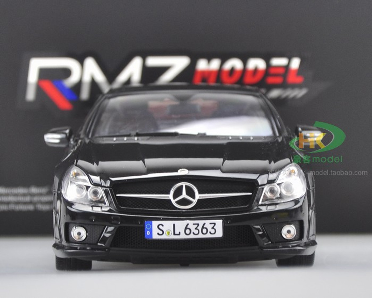 1/18 RMZ Mercedes-Benz Mercedes SL63 AMG Convertible (Black