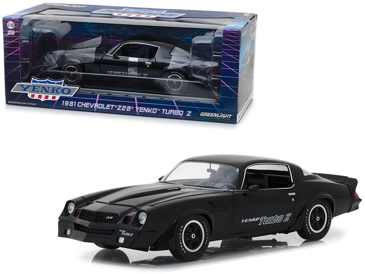 限定SALE低価1/18 シボレー カマロ Z28 YENKO ターボ Z 1981年 ブラウンメタリック リミテッドエディションのダイキャスト製ミニカー 乗用車