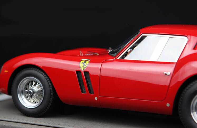 BBR Models 1962 Ferrari Ferrari 250 GTO Le Mans #20 Red Matt