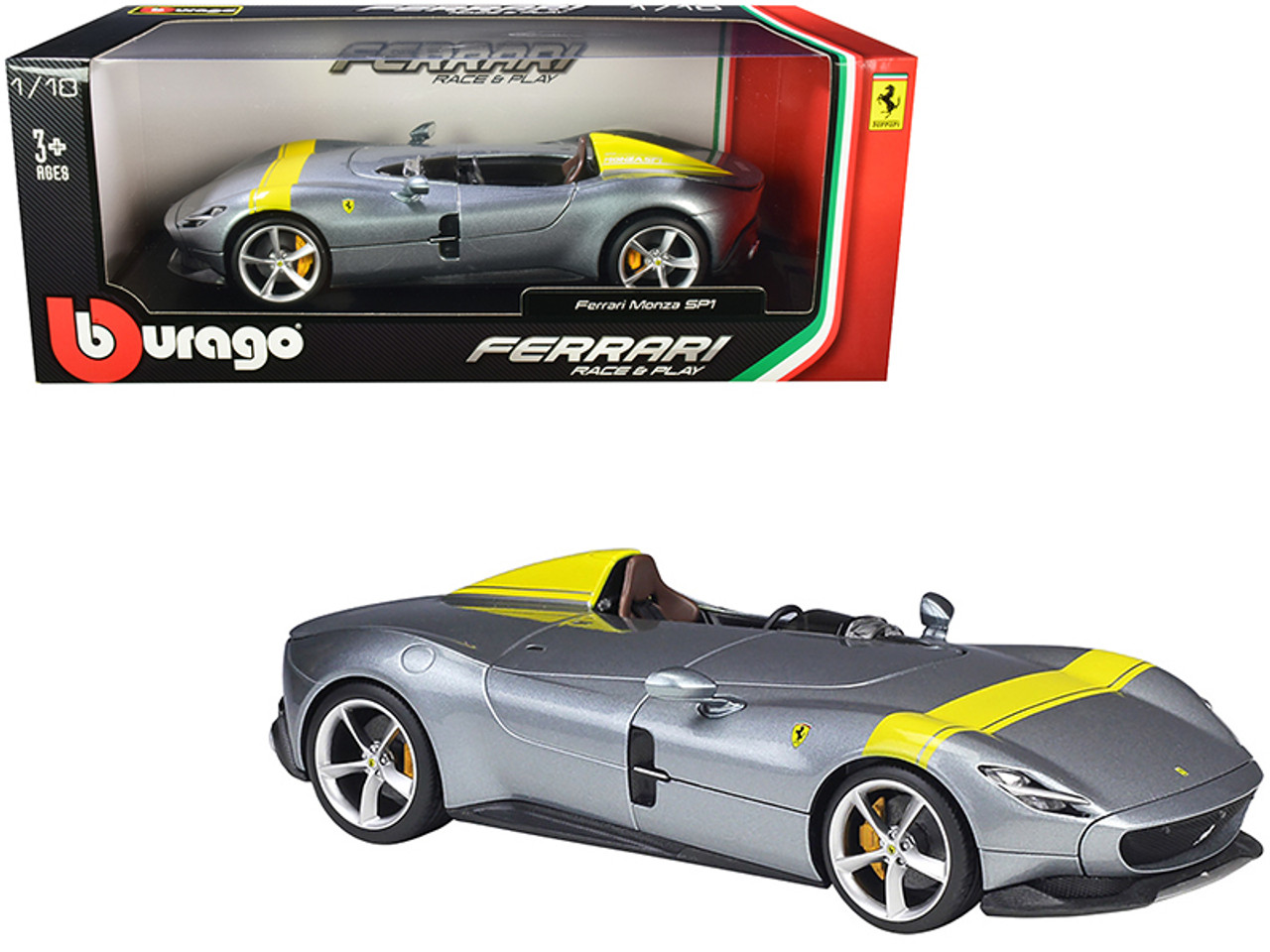 Bburago 1:24 W/B Mclaren Mp4-12C - Yellow