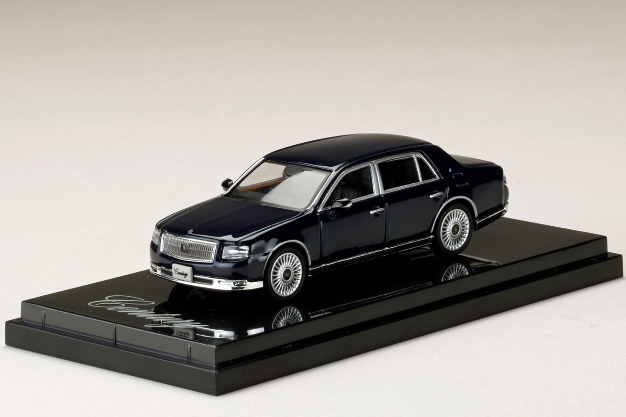 1/64 Hobby Japan Toyota CENTURY (UWG60) CYLLENE BLUE MICA Diecast Car Model