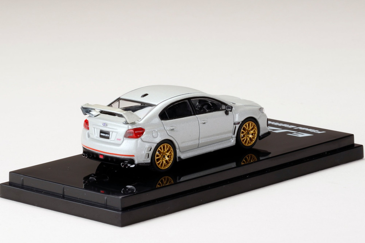 1/64 Hobby Japan Subaru WRX STI EJ20 Final Edition Pearl White