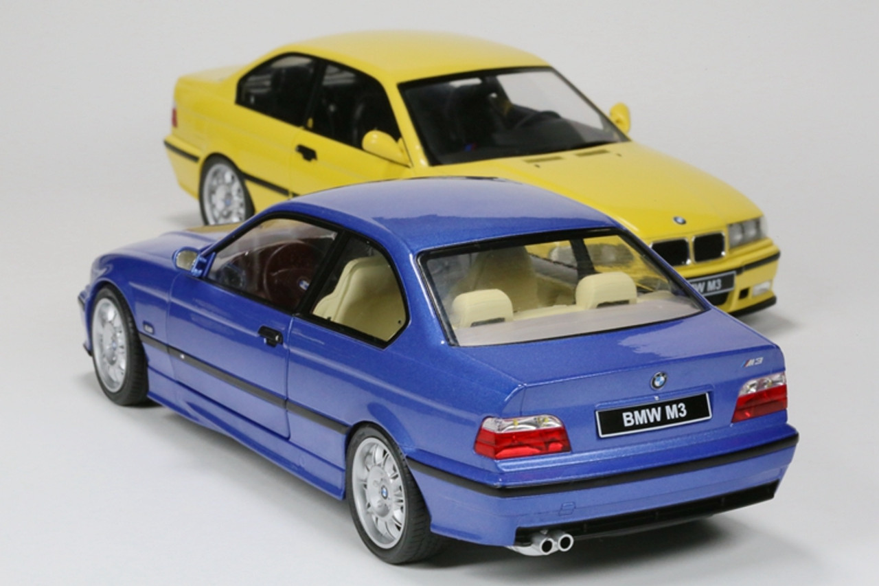 1/18 BMW E36 M3 Coupe (Blue) Diecast Car Model by Solido