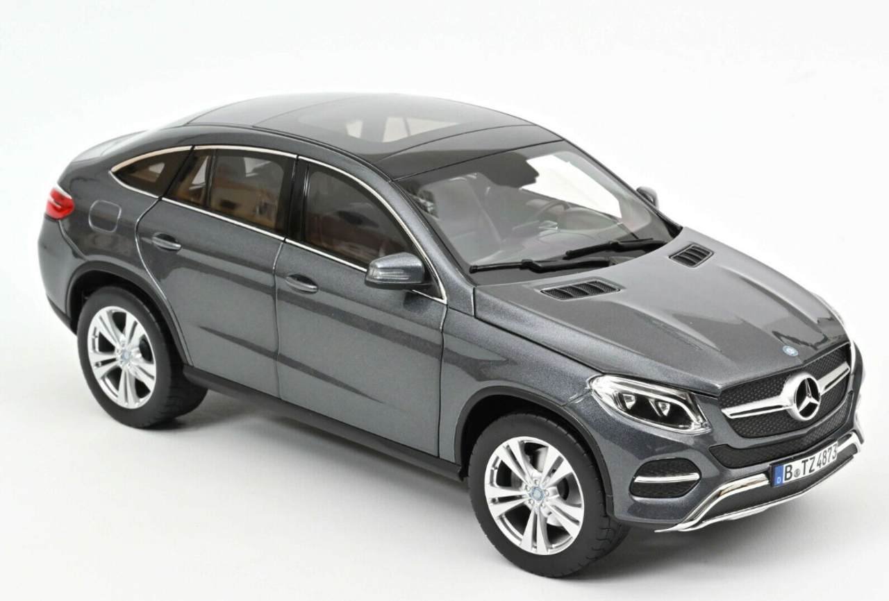 1/18 Norev 2015 Mercedes-Benz GLE Coupe (Grey Metallic) Diecast Model Car by Norev