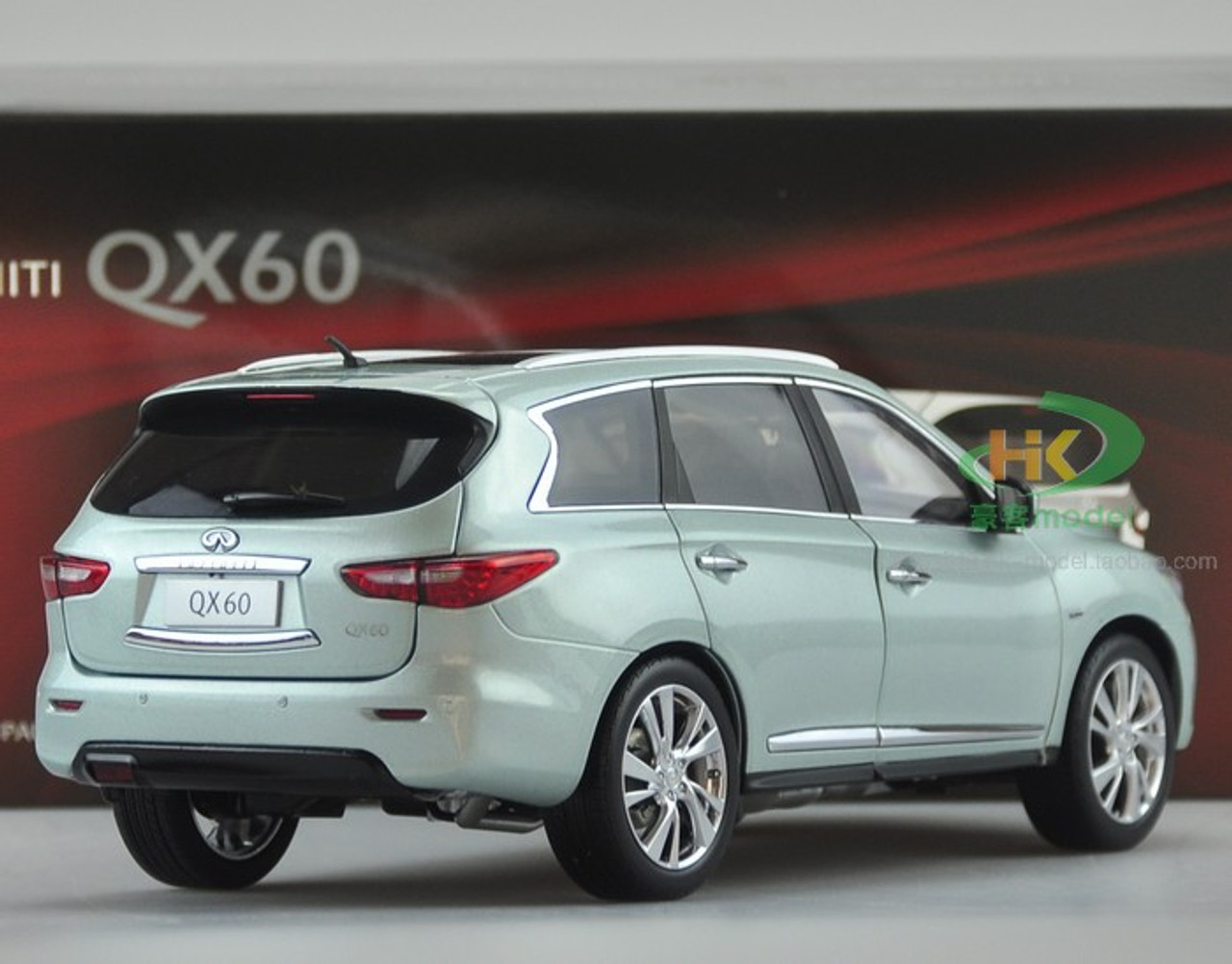 1/18 Dealer Edition 2014 Infiniti QX60 (Blue) Diecast Car